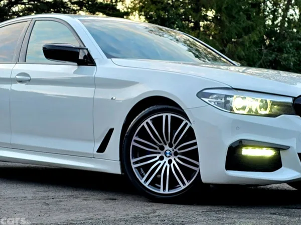 BMW 5-Series Saloon, Diesel, 2019, White