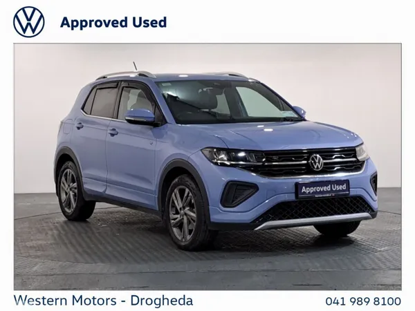 Volkswagen T-Cross Estate, Petrol, 2024, Blue