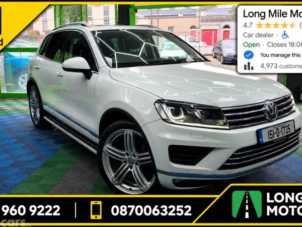 Volkswagen Touareg SUV, Diesel, 2015, White