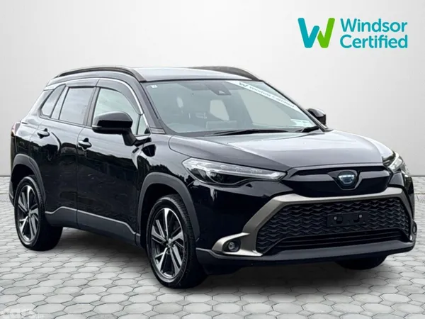 Toyota Corolla Cross SUV, Petrol Hybrid, 2023, Black