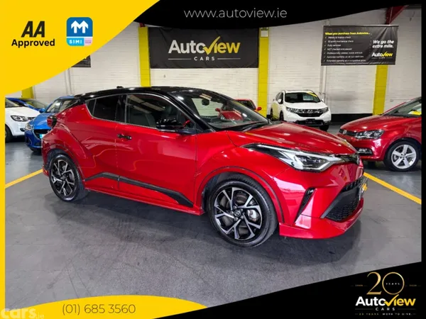 Toyota C-HR SUV, Petrol Hybrid, 2021, Red