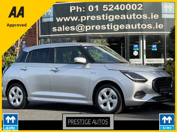Suzuki Swift Hatchback, Petrol Hybrid, 2023, Silver