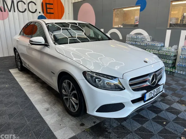 Mercedes-Benz C-Class Saloon, Petrol, 2017, White