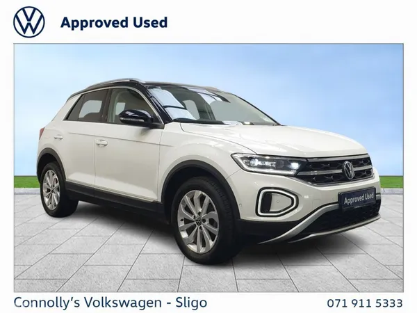 Volkswagen T-Roc SUV, Diesel, 2024, White