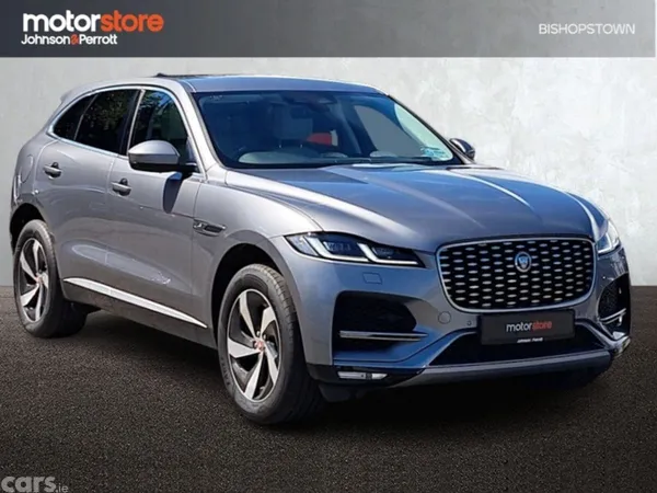 Jaguar F-Pace SUV, Petrol Plug-in Hybrid, 2022, Grey