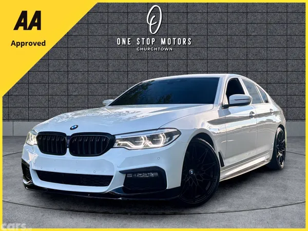BMW 5-Series Saloon, Diesel, 2018, White