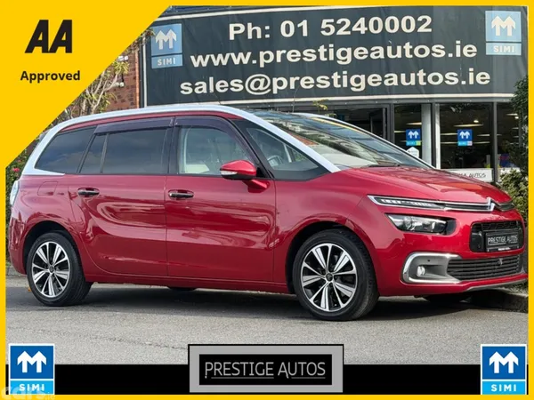 Citroen Grand C4 Picasso MPV, Diesel, 2017, Red