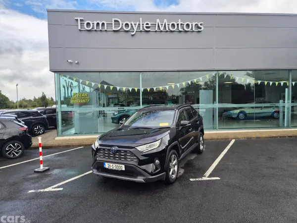 Toyota RAV4 SUV, Petrol Hybrid, 2021, Black