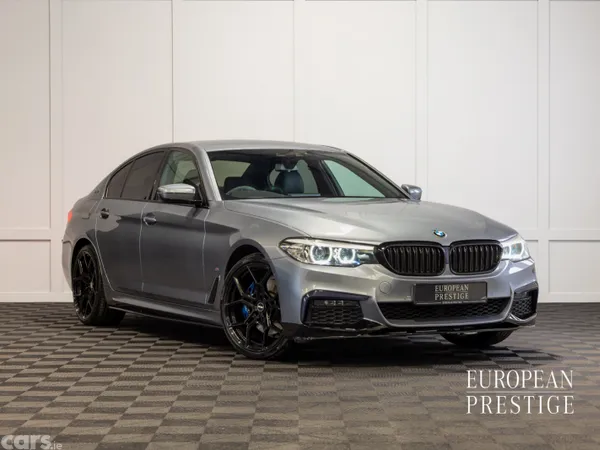 BMW 5-Series Saloon, Petrol Plug-in Hybrid, 2019, Blue