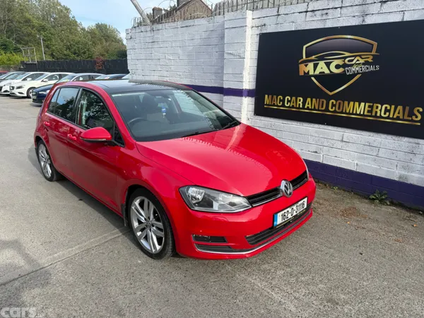 Volkswagen Golf Hatchback, Diesel, 2016, Red