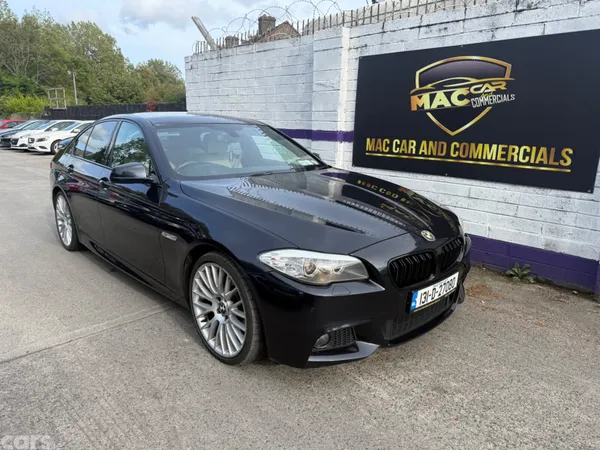 BMW 5-Series Saloon, Diesel, 2013, Black