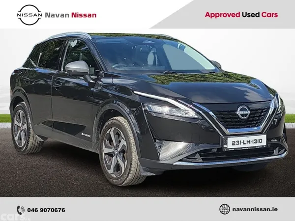 Nissan Qashqai MPV, Petrol Hybrid, 2023, Black