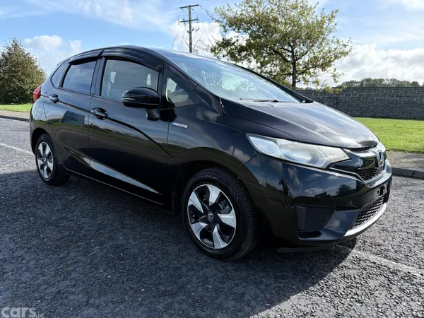 Honda Fit Hatchback, Petrol Hybrid, 2015, Black