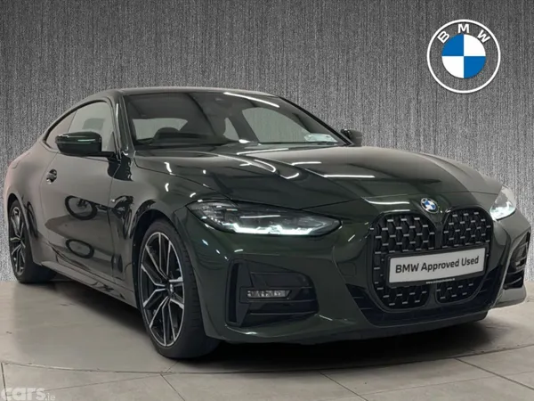 BMW 4-Series Coupe, Diesel, 2021, Green