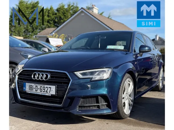 Audi A3 Hatchback, Diesel, 2018, Blue