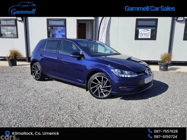 Volkswagen Golf Hatchback, Petrol, 2021, Blue
