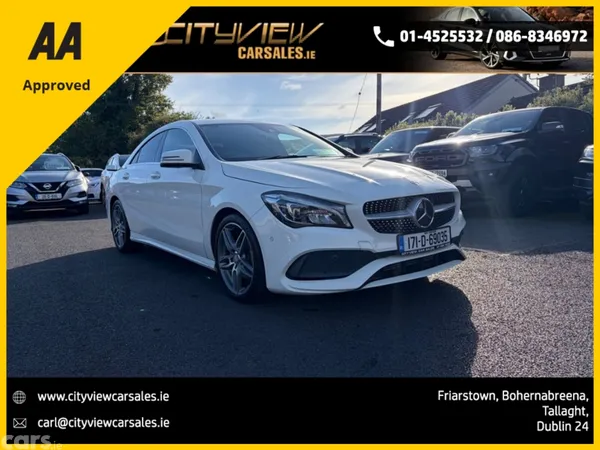 Mercedes-Benz CLA Saloon, Petrol, 2017, White