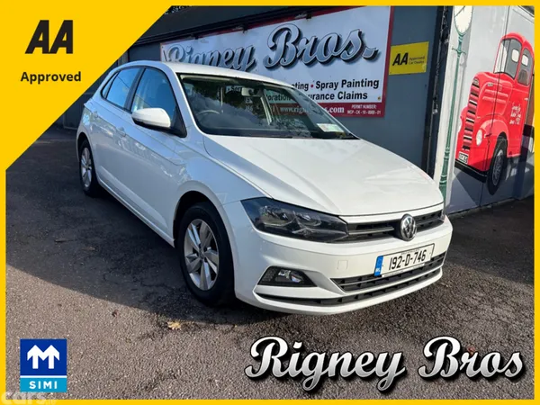Volkswagen Polo Hatchback, Petrol, 2019, White