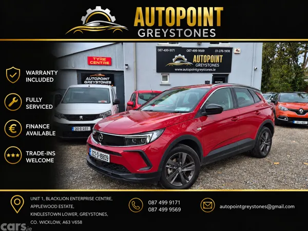 Opel Grandland X SUV, Diesel, 2022, Red