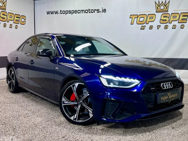 Audi A4 Saloon, Diesel, 2021, Blue