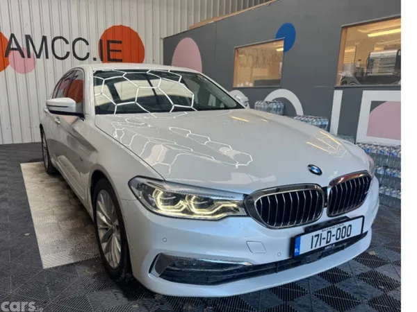 BMW 5-Series Saloon, Diesel, 2017, White