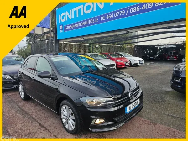 Volkswagen Polo Hatchback, Petrol, 2018, Black