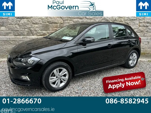 Volkswagen Polo Hatchback, Petrol, 2019, Black