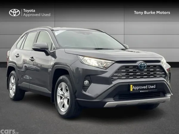 Toyota RAV4 SUV, Petrol Hybrid, 2021, Grey