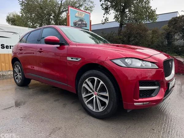 Jaguar F-Pace SUV, Diesel, 2017, Red