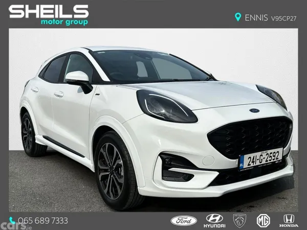 Ford Puma SUV, Petrol, 2024, White