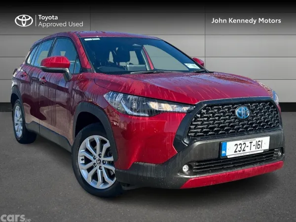 Toyota Corolla Cross SUV, Petrol Hybrid, 2023, Red