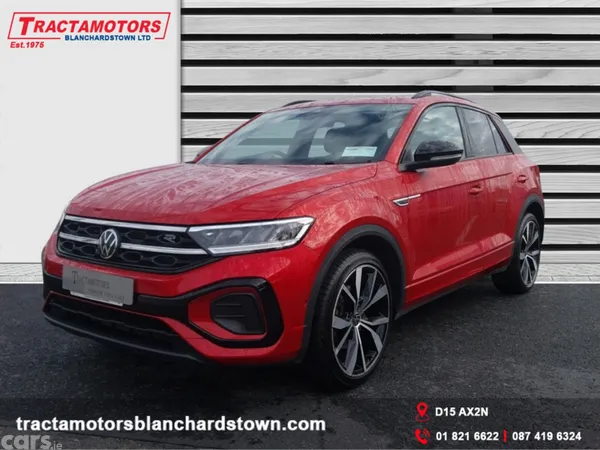 Volkswagen T-Roc SUV, Petrol, 2022, Red