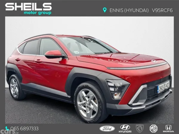 Hyundai KONA MPV, Petrol, 2024, Red