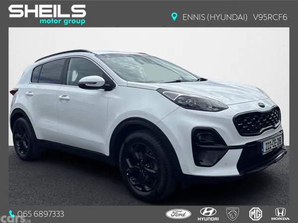 Kia Sportage SUV, Diesel Hybrid, 2022, White