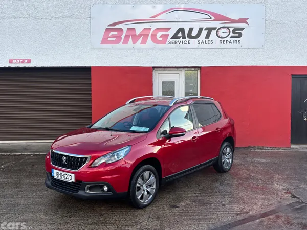 Peugeot 2008 Estate, Petrol, 2018, Red