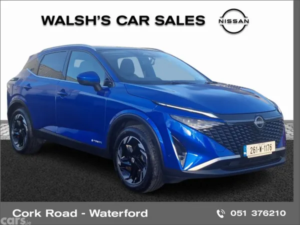 Nissan Qashqai SUV, Petrol Hybrid, 2026, Blue