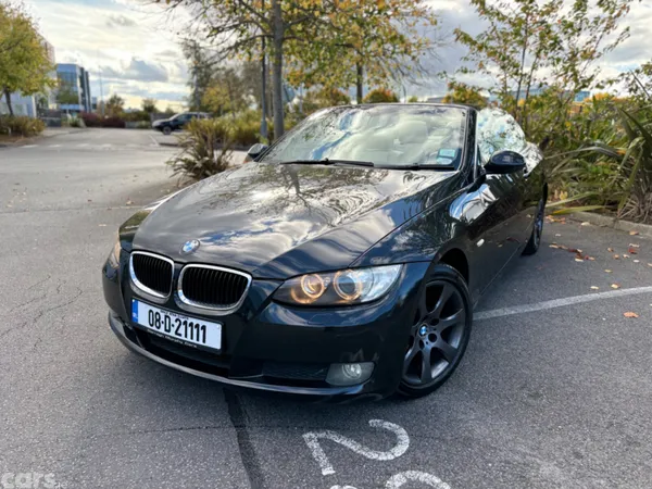 BMW 3-Series Convertible, Petrol, 2008, Black