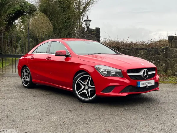 Mercedes-Benz CLA Saloon, Petrol, 2015, Red