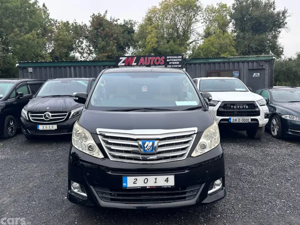 Toyota Alphard MPV, Petrol Hybrid, 2014, Black