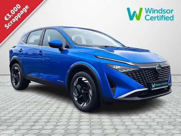 Nissan Qashqai SUV, Petrol Hybrid, 2026, Blue
