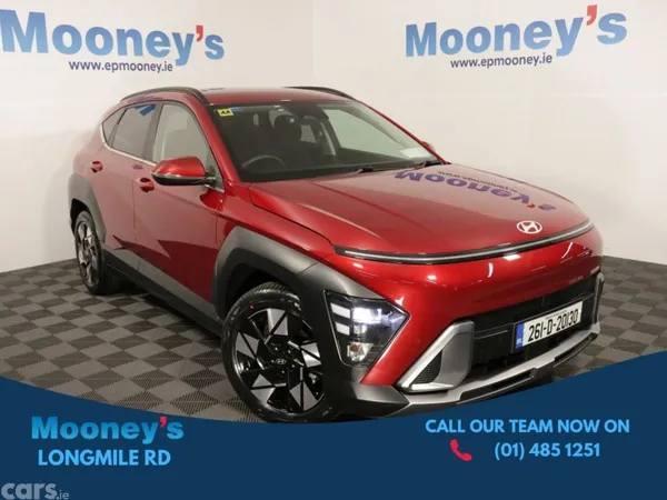 Hyundai KONA SUV, Petrol Hybrid, 2026, Red