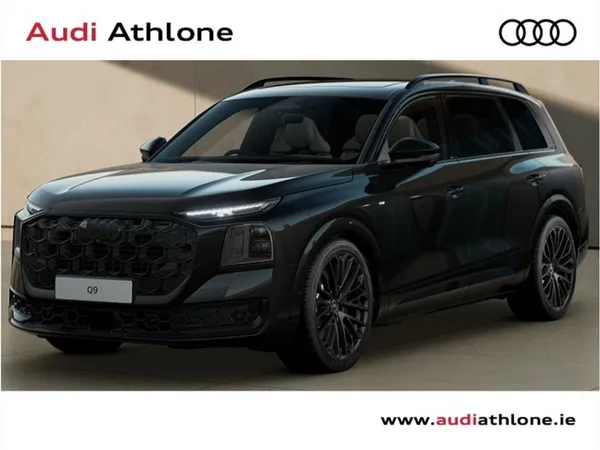 Audi Q9 SUV, Diesel Hybrid, 2027, Black