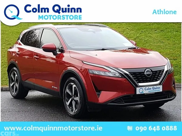 Nissan Qashqai MPV, Petrol Hybrid, 2023, Red