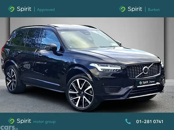 Volvo XC90 SUV, Petrol Plug-in Hybrid, 2023, Black