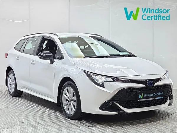 Toyota Corolla Estate, Petrol Hybrid, 2026, White