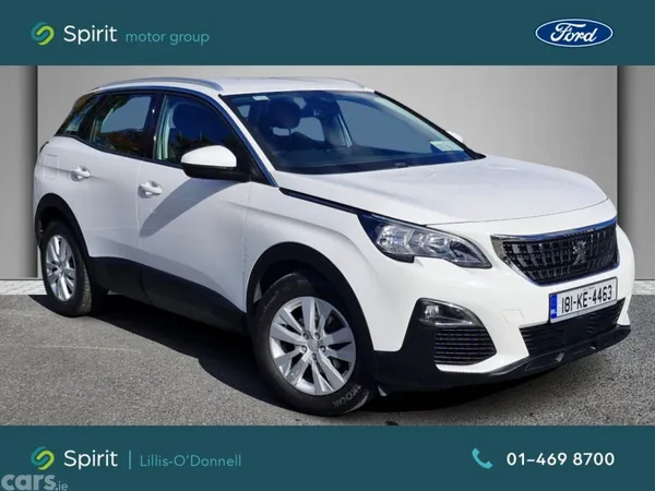 Peugeot 3008 MPV, Petrol, 2018, White