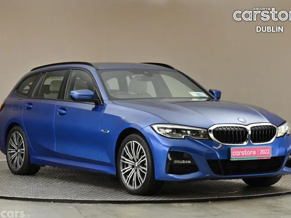 BMW 3-Series Estate, Petrol Plug-in Hybrid, 2022, Blue