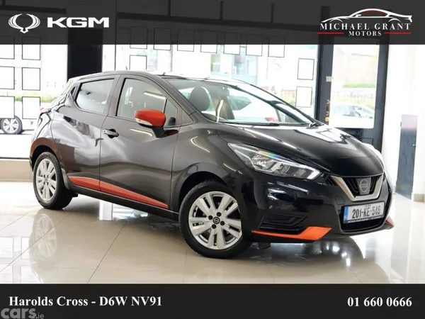 Nissan Micra Hatchback, Petrol, 2020, Black