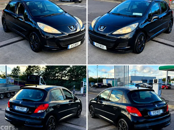 Peugeot 207 Hatchback, Diesel, 2011, Black