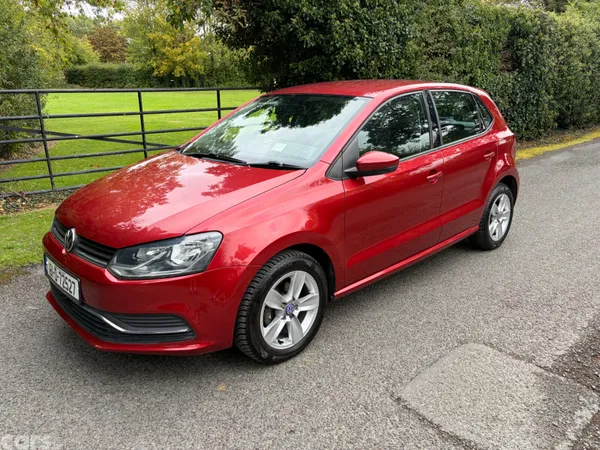 Volkswagen Polo Hatchback, Petrol, 2016, Red